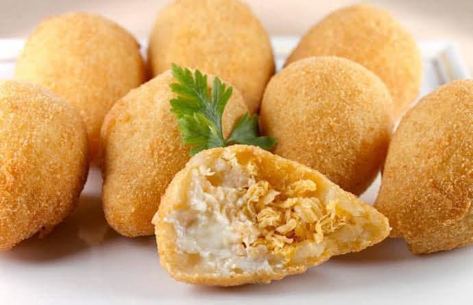 Coxinha de frango do Empório Kids